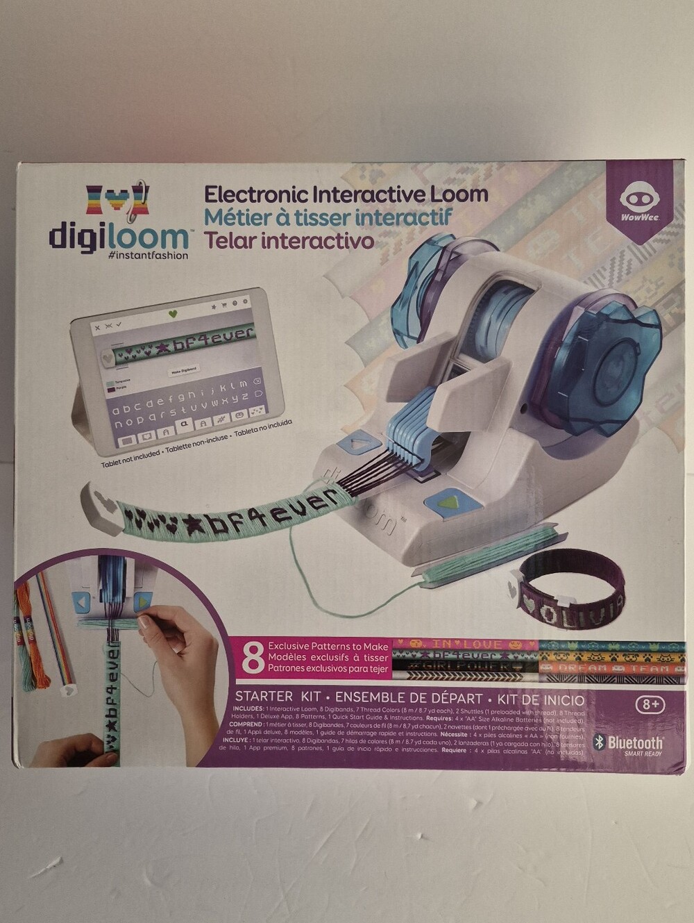 Digiloom Electric Interactive Loom Create Unique Bracelet Wowwee New